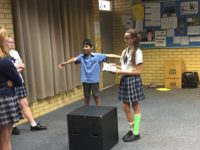 Students learn to prevent bullying through drama